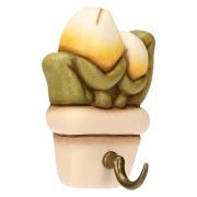 Portastrofinacci Thun 1 gancio Country Bloom vasetto di fiori Thun Creazioni ceramiche per casa