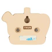 Portastrofinacci Thun 2 ganci Country Bloom annaffiatoio Thun Creazioni ceramiche per casa