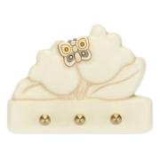 Portastrofinacci Thun Elegance 3 ganci Thun Creazioni ceramiche per casa