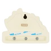 Portastrofinacci Thun Elegance 3 ganci Thun Creazioni ceramiche per casa