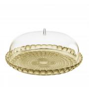 Portatorta Guzzini sabbia linea Tiffany con campana Guzzini Tiffany