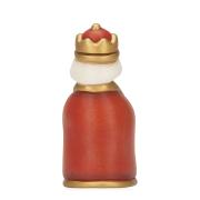 Re Magio Baldassarre rosso, personaggio del Presepe Classico Thun Thun Presepe Natalizio