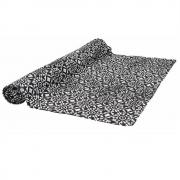 Runner da tavolo in tessuto nero e bianco cm40x140 Textile tuxedo Tessile Cucina e Living