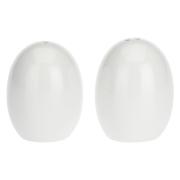 Sale e Pepe Uovo La porcellana Bianca Olio e Aceto e Formaggiere