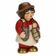 Salumiere, personaggio del presepe classico Thun rosso Thun Presepe Natalizio