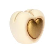 Segnaposto Thun cuore in ceramica, pezzo singolo Accessori Tavola vari