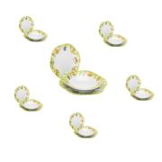 Servizio di piatti Thun Fiore in Fiore, set da 18 piatti per 6 coperti tavola sagomati Thun Casa Cucina