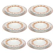 Servizio di piatti Thun, set 6+6 piatti tavola in porcellana Thunland Servizi da Tavola