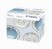 Servizio di Piatti Tognana linea Metropolis Gaia set 36 piatti tavola in ceramica Servizi da Tavola