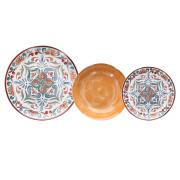 Servizio di Piatti Tognana set 36 piatti da tavola decoro mediterraneo Moon Albatros Servizi da Tavola