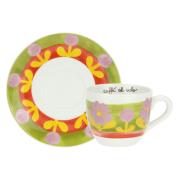 Set 2 tazze colazione Thun in porcellana Florianne Tazzine CaffÃ¨ Mug Tazze e Zuccheriere