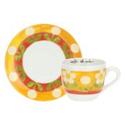 Set 2 tazze colazione Thun in porcellana Florianne Tazzine CaffÃ¨ Mug Tazze e Zuccheriere