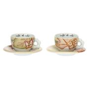 Set 2 tazze medie Thun Fall in Love Tazzine CaffÃ¨ Mug Tazze e Zuccheriere