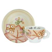 Set 2 tazze medie Thun Fall in Love Tazzine CaffÃ¨ Mug Tazze e Zuccheriere
