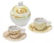 Set 2 tazzine caffÃ¨ Thun con zuccheriera Creme 