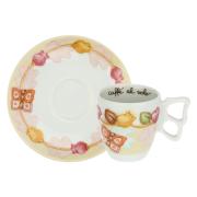 Set 2 tazzine caffÃ¨ Thun con zuccheriera Grace 