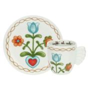 Set 2 tazzine Thun con zuccheriera in porcellana I Classici Tazzine CaffÃ¨ Mug Tazze e Zuccheriere