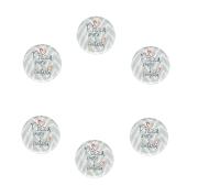 Set 6 piatti pizza in porcellana con frase Pizza Amore e Fantasia Servizi da Tavola