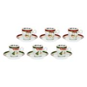 Set 6 tazzine Thun per caffÃ¨ espresso Magico Natale Thun Natale Accessori tavola e cucina