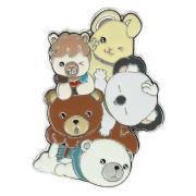 Spille BFF con animaletti raffiguranti i protagonisti della collezione Thun Teddy Friends Teddy Friends