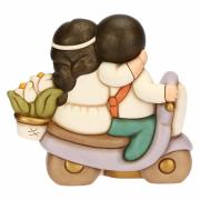 Sposini Thun Lui e Lei Maxi su scooter Bomboniere