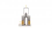 Spremi Agrumi Guzzini My Kitchen Squeeze e press rosso Guzzini My Kitchen