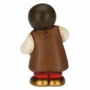 Statuetta del venditore di pentole del presepe classico Thun rosso - Un classico di Natale Thun Presepe Natalizio