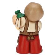 Statuetta Oste con damigiana del presepe classico Thun rosso - Un classico di Natale Thun Presepe Natalizio