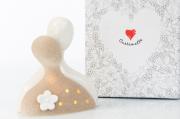 Statuette Coppia Sposi bomboniere Cuorematto con led Bomboniere