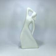 Statuette uomo e donna, sopramobile dal design moderno Lineasette Ceramiche Statue e Soprammobili