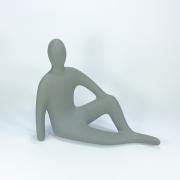 Statuette uomo e donna, sopramobile dal design moderno Lineasette Ceramiche Statue e Soprammobili