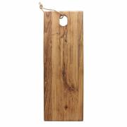 Tagliere da cucina in legno colore noce chiaro cm47x17 Utensili Cucina