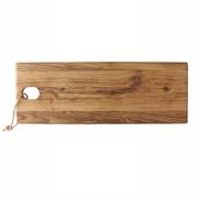 Tagliere da cucina in legno colore noce chiaro cm47x17 Utensili Cucina