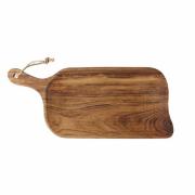Tagliere da cucina in legno incavo colore noce chiaro cm44 Utensili Cucina