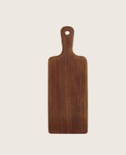 Tagliere in legno rettangolare stretto color noce 46 Accessori Tavola vari