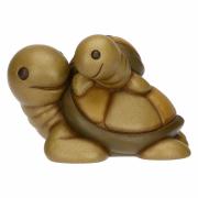 Tartaruga Thun Rita con cucciolo in ceramica Thun Animali