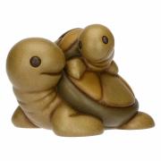 Tartaruga Thun Rita con cucciolo in ceramica Thun Animali