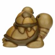 Tartaruga Thun Rita con cucciolo in ceramica Thun Animali