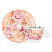Tazza colazione Thun, set due tazze Bloomia Tazzine CaffÃ¨ Mug Tazze e Zuccheriere