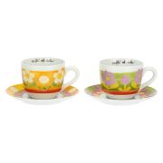 Tazza colazione Thun, set due tazze Florianne Tazzine CaffÃ¨ Mug Tazze e Zuccheriere