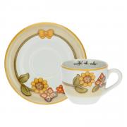 Tazza da colazione Thun Country set da due pezzi Tazzine CaffÃ¨ Mug Tazze e Zuccheriere