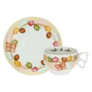Tazza media Thun linea Grace set da 2 tazze da cappuccino 160ml 