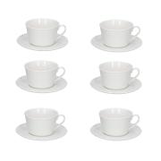 Tazze da The La Porcellana Bianca collezione Bosco set 6 pezzi Tazzine CaffÃ¨ Mug Tazze e Zuccheriere