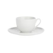 Tazze da The La Porcellana Bianca collezione Corte set 6 pz Tazzine Caffè Mug Tazze e Zuccheriere