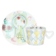 Tazze medie Thun, set 2 tazze con piatto Incanto di Primavera Tazze medie per The - Cappuccino