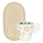 Tazzina Thun per caffÃ¨ espresso, tazza con vassoietto Happy Elegance Tazzine CaffÃ¨ Mug Tazze e Zuccheriere