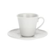 Tazzine caffè espresso La Porcellana Bianca collezione Bosco set 6 pz Tazzine Caffè Mug Tazze e Zuccheriere