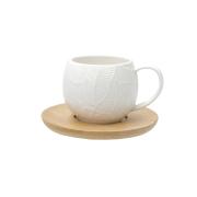 Tazzine caffe espresso La Porcellana Bianca collezione Foglie Tazzine CaffÃ¨ Mug Tazze e Zuccheriere