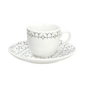 Tazzine da caffÃ¨ espresso in porcellana Cosmo Rebus Tazzine CaffÃ¨ Mug Tazze e Zuccheriere