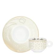 Tazzine Thun per caffÃ¨ espresso, set due tazzine con zuccheriera New Elegance Tazzine CaffÃ¨ Mug Tazze e Zuccheriere
